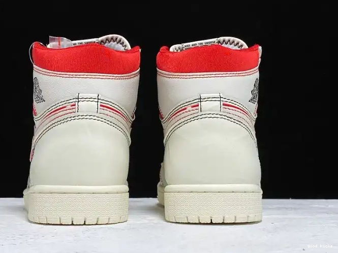 Rep Air Retro 1 Red Gym 555088-160 Jordan OG High 
